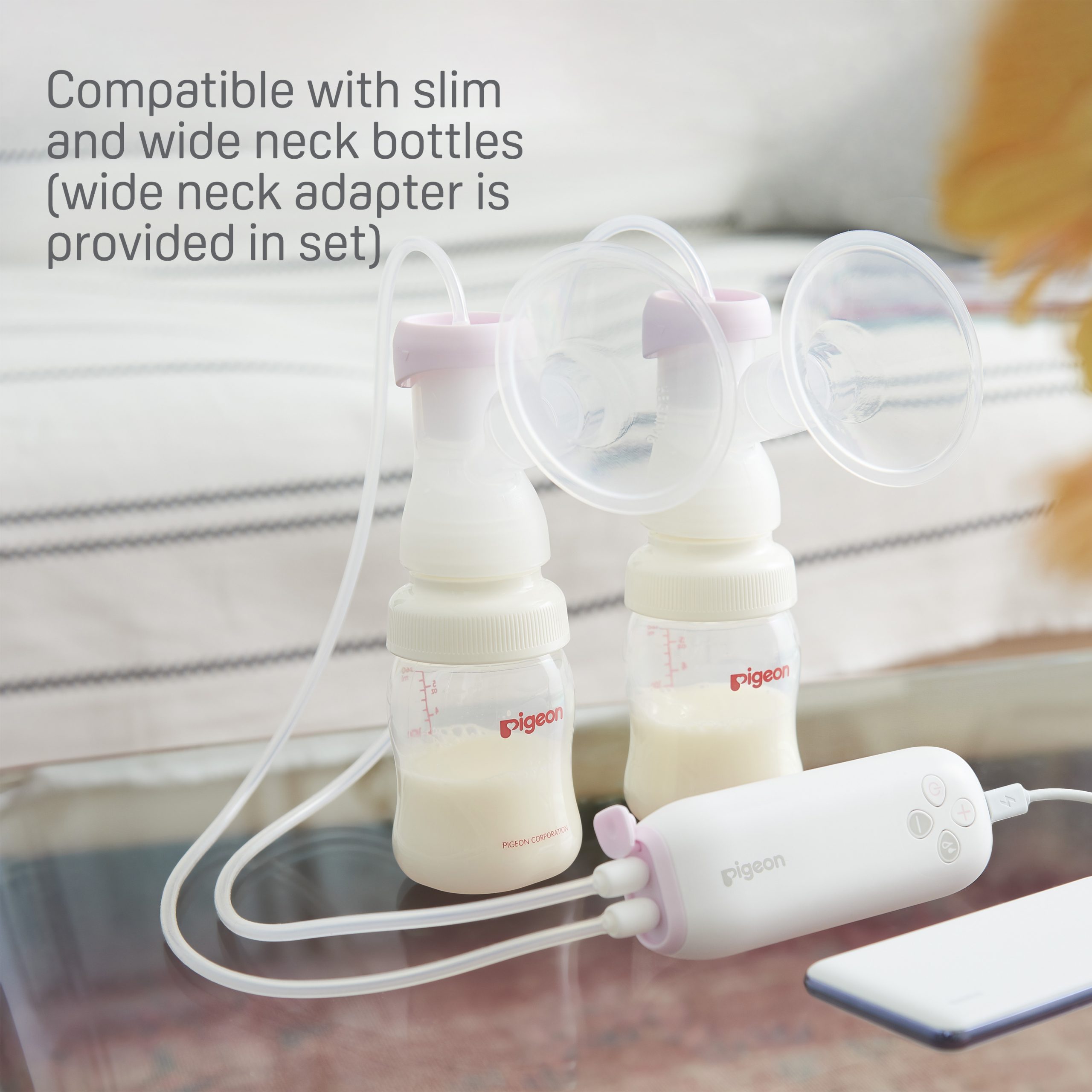 GoMini™ Double Electric Breast Pump Pigeon