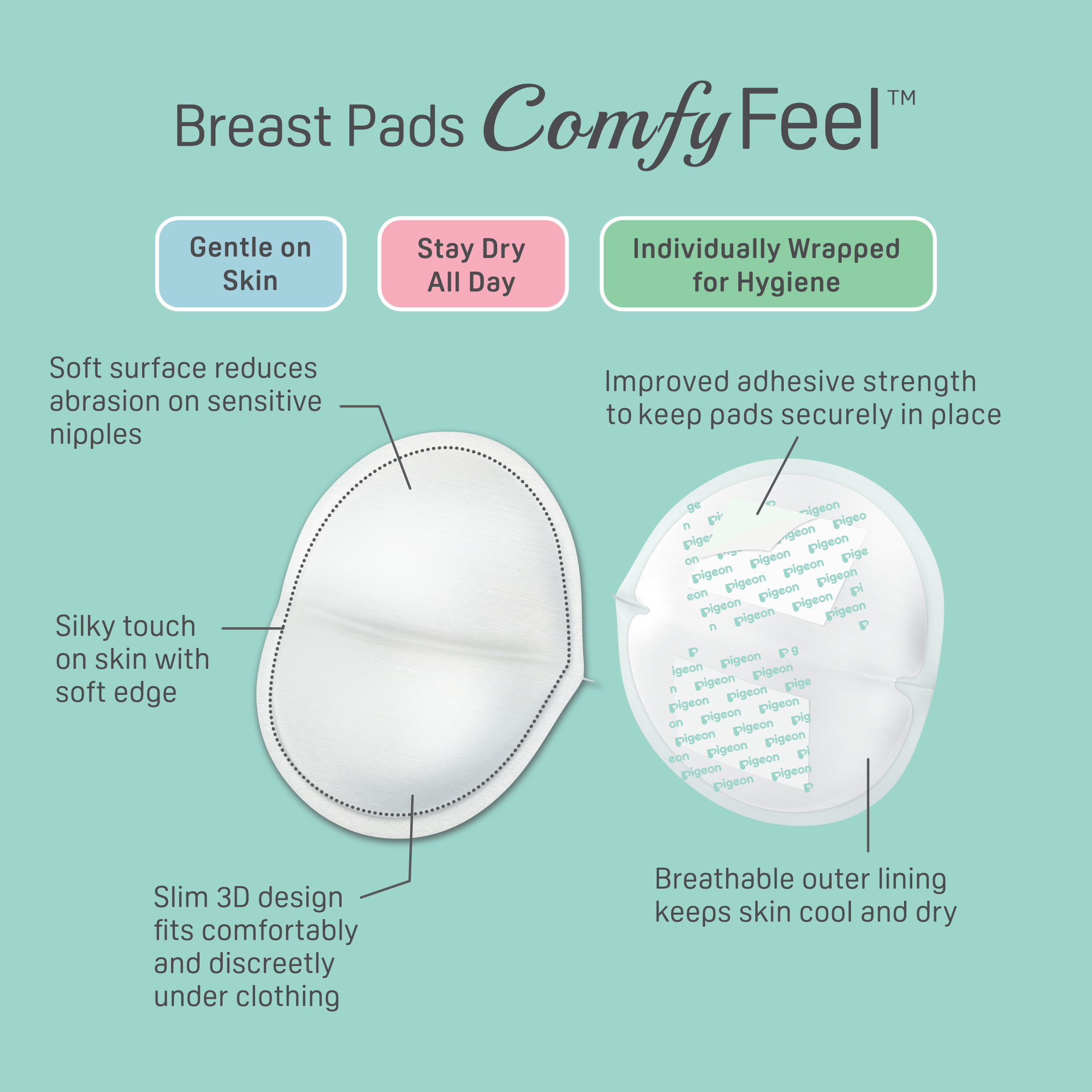 ComfyFeel™ Breast Pads - Pigeon Malaysia
