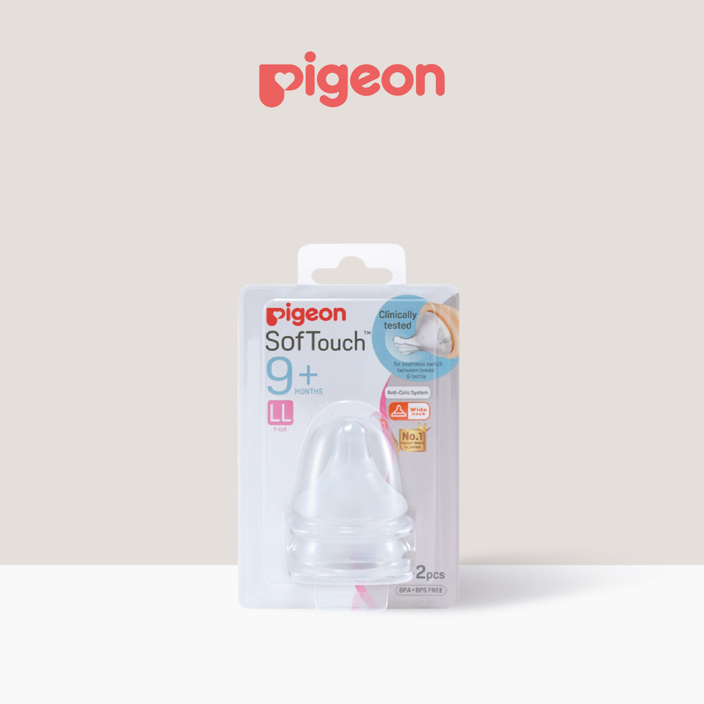 SofTouch™ Wide Neck Teat (Outlet Return Stock) Pigeon Malaysia
