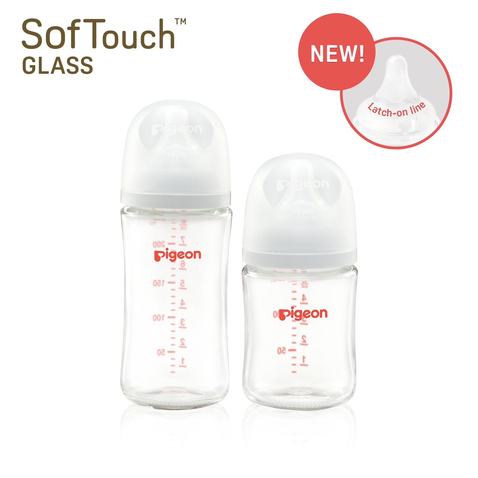 Glass nursing hot sale bottles