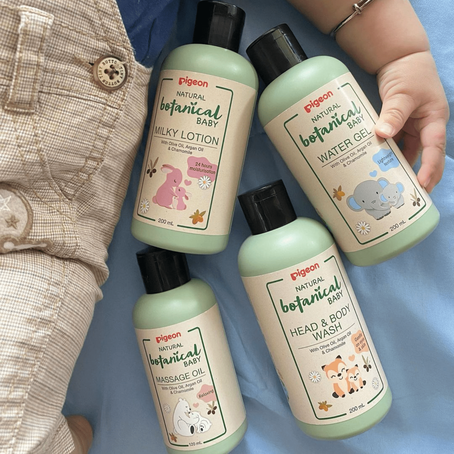 Natural Botanical Baby Skincare - Pigeon Malaysia