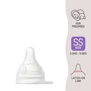 Pigeon Preemie Puting Susu | Preemie Teat Size SS