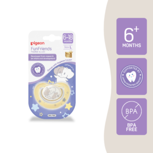 FunFriends Pacifiers Howapipi Size L Yellow