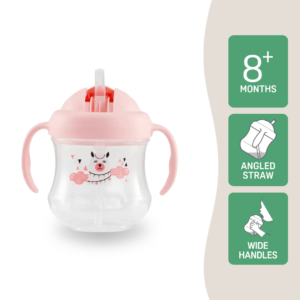 MagMag Straw Cup 200ml Pink Llama
