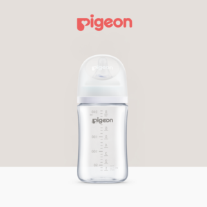 SofTouch™ Wide Neck BPP Nursing Bottle T-Ester 240ml Logo