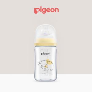 SofTouch™ Wide Neck BPP Nursing Bottle T-Ester 240ml Elephant