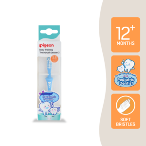 Baby Training Toothbrush Lesson 3 Blue