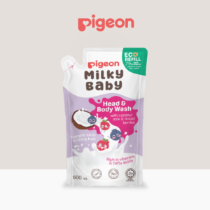 Milky Baby Head and Body Wash Refill 600ml