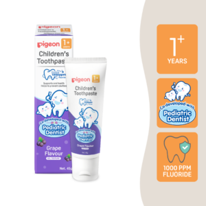 Pigeon Ubat Gigi Bayi 1+ Tahun Perisa Anggur | Children's Toothpaste 1+ Year Grape Flavour 45g