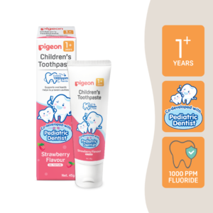 Pigeon Ubat Gigi Bayi 1+ Tahun Perisa Strawberi | Children's Toothpaste 1+ Year Strawberry Flavour 45g