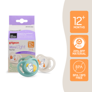 MiniLight Pacifier Sustainable Collection BPP Size L Rabbit and Bear