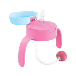 Pigeon StarTouch™ Adapter and Straw Set Bubblegum Pop